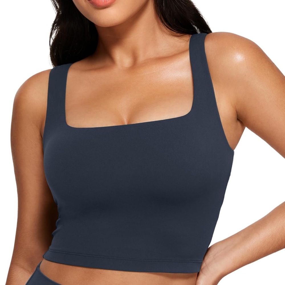 CRZ YOGA Dark Blue Sports Bra